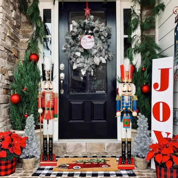 Nutcracker Soldier 2 1/2 Foot Tall - Picture 6 of 11